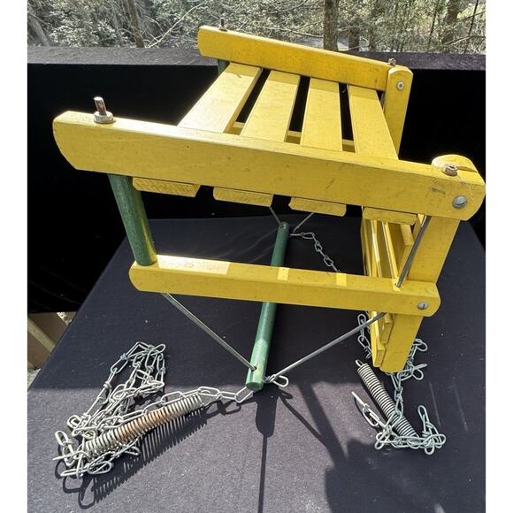 Vintage Original MERRIPLAY Child’s Baby SWING W/ Chains very rare HTF! - Picture 8 of 8